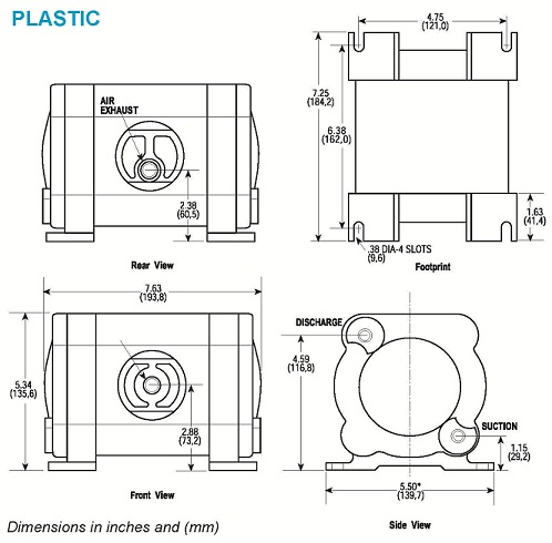 6mm Plastic Dimensions